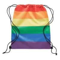 Rucsac RPET curcubeu personalizat, vedere detaliu