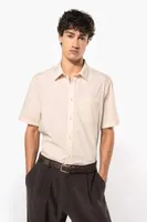 Cămașă bărbați Kariban Ace Short-sleeved personalizată, pe model