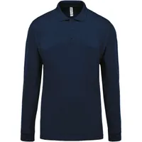 Tricou polo bărbați Kariban Piqué personalizat, albastru