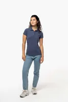 Tricou polo damă Kariban Brooke Short-sleeved personalizat, pe model