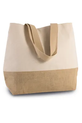 Sacoșă Kimood Canvas & Jute Hold-all Shopper