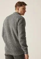 Bluză bărbați Regatta Solomon Zip-neck Knitted Pullover personalizată, pe model