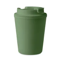 Cană din PP 300 ml personalizată, verde închis