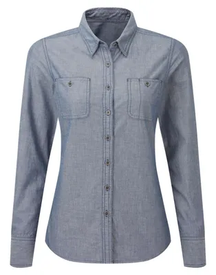 Cămașă damă Premier Organic Chambray Fairtrade