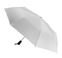 Kimood Auto Open Mini Umbrella personalizat, alb, în context