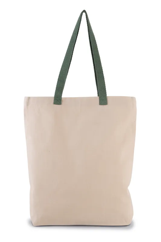 Sacoșă Kimood Shopper With Gusset And Contrast Colour Handle personalizată, în context