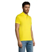 PRESCOTT MEN POLO 170g     -WH-3XL personalizat, vedere lateral