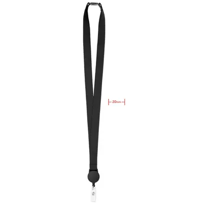 Lanyard cu suport pt. ecuson personalizat
