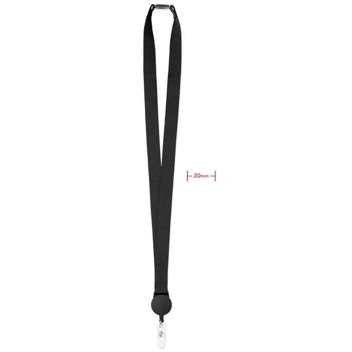 Lanyard cu suport pt. ecuson personalizat