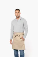 Șorț Kariban Cotton Mid-length personalizat, pe model