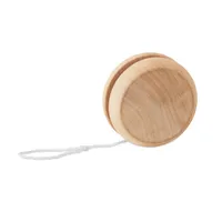 Yo-yo din lemn personalizat, vedere lateral