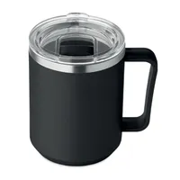 Cană cu perete dublu 400ml personalizată, vedere spate