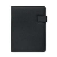 Dosar A4 cu încărcător wireless personalizat, vedere lateral