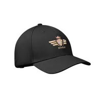 Șapcă de baseball din bumbac cu personalizată, vedere lateral