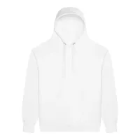 Hanorac unisex Just Hoods Graduate Heavyweight personalizat, alb