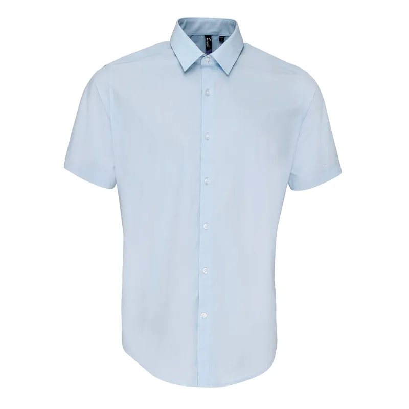 Cămașă bărbați Premier Poplin Supreme Short Sleeve