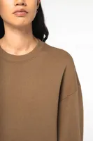 Bluză unisex Native Spirit Eco-friendly Oversized Crew Neck personalizată, pe model