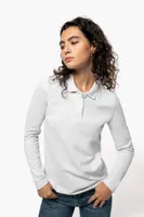 Tricou polo damă Kariban personalizat, pe model