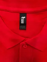 Tricou polo unisex Gildan Premium Cotton® Adult Double Piqué personalizat, pe model