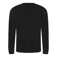 Tricou bărbați Just Ts Tri-blend T personalizat, negru
