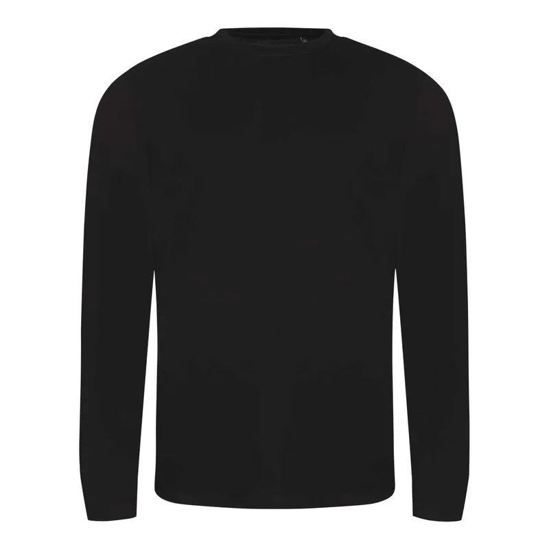 Tricou bărbați Just Ts Tri-blend T personalizat, negru