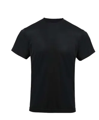 Tricou unisex Premier Coolchecker® Chef S (mesh Back) personalizat, negru