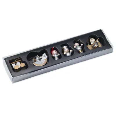 Set 6 decorațiuni de Crăciun personalizat