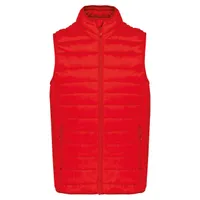 Vestă copii Kariban Lightweight Sleeveless Padded personalizată, roșu