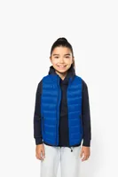 Vestă copii Kariban Lightweight Sleeveless Padded personalizată, pe model