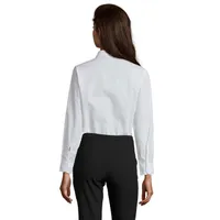 Cămașă damă Sol's Executive Poplin personalizată, vedere spate