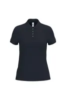 Tricou polo damă iDeal Basic Pique personalizat, albastru