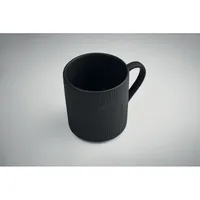 Cană ceramică mată cu nervuri 3 personalizată, vedere detaliu