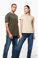 Tricou damă Kariban Short Sleeve Crew Neck personalizat, pe model