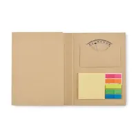 Set papetărie cu blocnotes personalizat, vedere detaliu