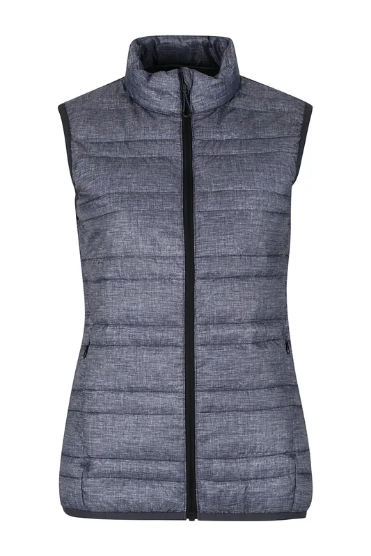 Vestă damă Regatta Firedown Down-touch Insulated Bodywarmer personalizată, pe model