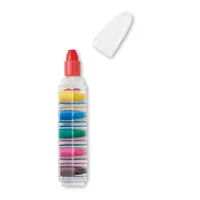 Set de 6 creioane cerate personalizat, vedere detaliu