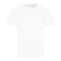 Articol sport Just Cool Cool Smooth T personalizat, alb