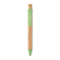 Pix din bambus\paie\ABS personalizat, verde