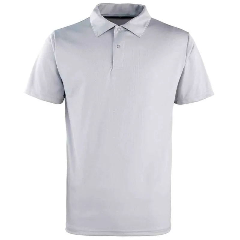 Tricou polo unisex Premier Coolchecker® Studded