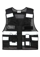 Vestă unisex Korntex Mesh Tactical Vest Sparta personalizată, negru