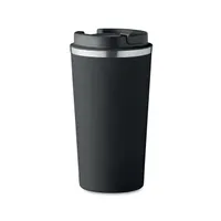 Pahar cu pereți dubli 510 ml personalizat, negru