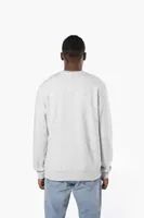 Bluză bărbați Kariban Crew Neck personalizată, pe model