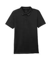 Tricou polo damă Gildan Softstyle™ Double Piqué personalizat, negru