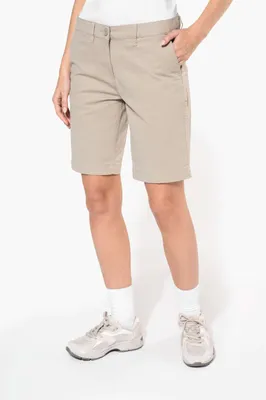 Pantaloni scurți damă Kariban Chino Bermuda Shorts personalizați