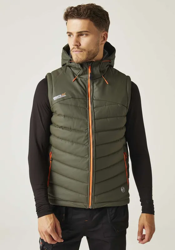 Vestă bărbați Regatta Calculate Insulated Bodywarmer personalizată, pe model