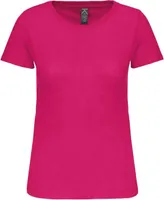 Tricou damă Kariban BIO150IC Crew Neck personalizat, roz