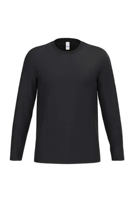 Tricou unisex iDeal Basic IDEAL190 Lsl Tubular personalizat, negru
