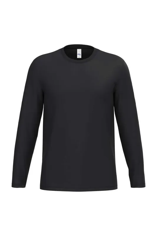 Tricou unisex iDeal Basic IDEAL190 Lsl Tubular personalizat, negru