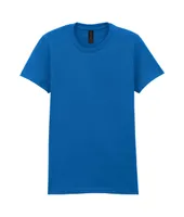 Tricou damă Gildan Softstyle™ Midweight personalizat, albastru