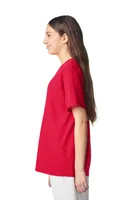Tricou copii Gildan Light Cotton personalizat, pe model